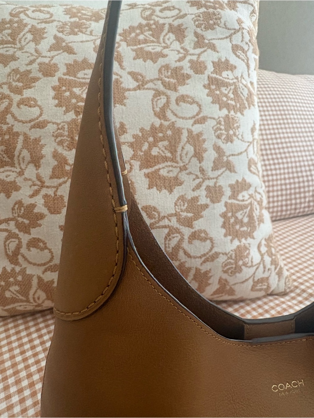 Coach Brooklyn 28 Shoulder Bag honey brown - Picture 3 of 16